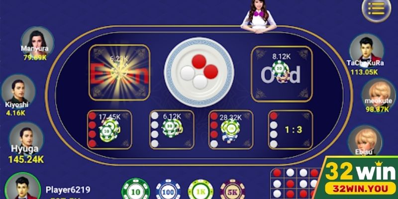 Cách sử dụng kỹ thuật gấp nếp khi chơi xóc đĩa tại 32WIN