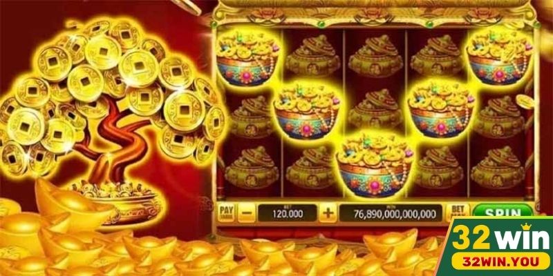 Chinh phục hơn 500+ trò quay hũ lớn nhỏ tại 32WIN